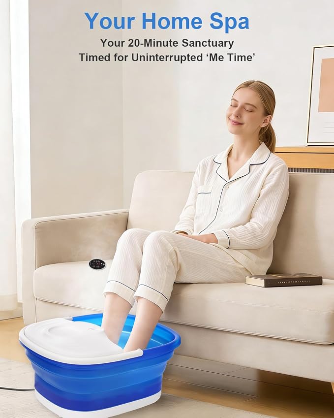 Misiki Collapsible Foot Spa Bath - Image 2