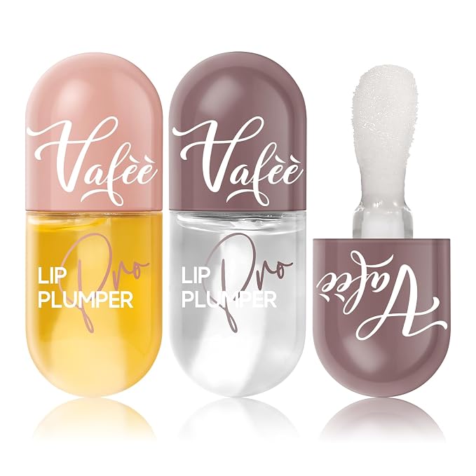Lip Plumper by Vafee, Natural Lip Plumper and Lip Care Serum, Lip Enhancer - Image 9