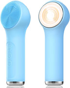 Silicone Facial Cleansing Brush, Portable Electric Face Scrubber by -100SoftSilicone-