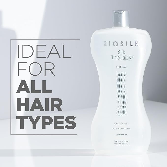 BioSilk Silk Therapy Original, Reconstructing Leave-In Hair Treatment, Adds - Image 6