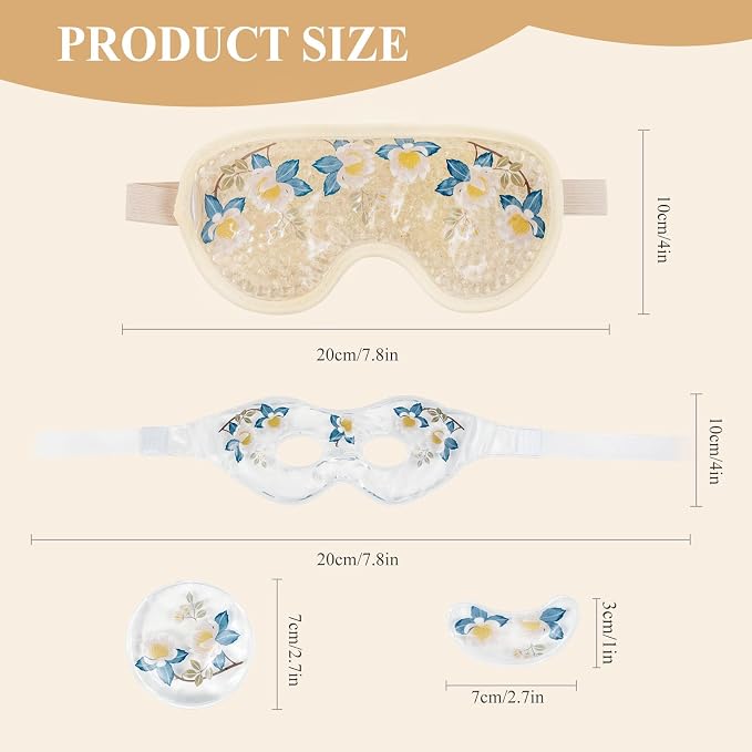 LEOSTEP 4 PCS Cooling Eye Mask Set - Image 3