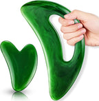 BBTO 2 Pcs Body Gua Sha Tool Large Resin Scraping Tools by BBTO