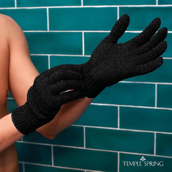 Temple Spring Exfoliating Gloves - Image 2