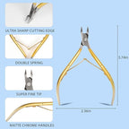 Cuticle Nippers Kit: Precision Nano-Coated Stainless Steel Cuticle Trimmer - Image 2