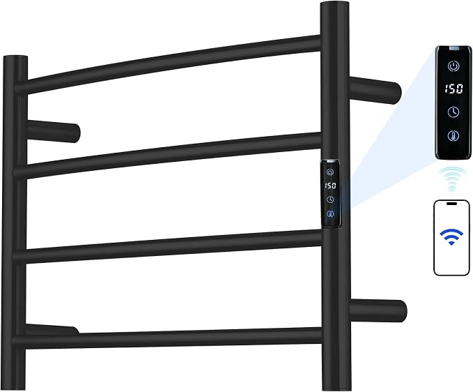 Electric Towel Rack with Voice Control by SHARNDY