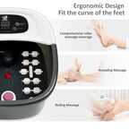 Foot Spa Bath Massager with Heat Bubbles and Vibration Massage and Jets - Image 6
