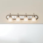 Kichler 30" 4-Light Vanity Bath Light in Brushed Nickel, Modern Bathroom Light - Image 6