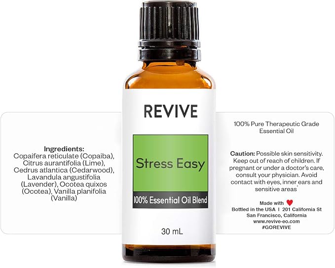 Stress Easy Essential Oil Blend 30mL by REVIVE Essential Oils - Image 2