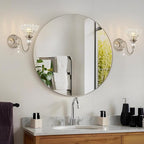 1 Piece Brushed Nickel Finish Wall Sconce, 1-Light Modern Wall Sconce - Image 8