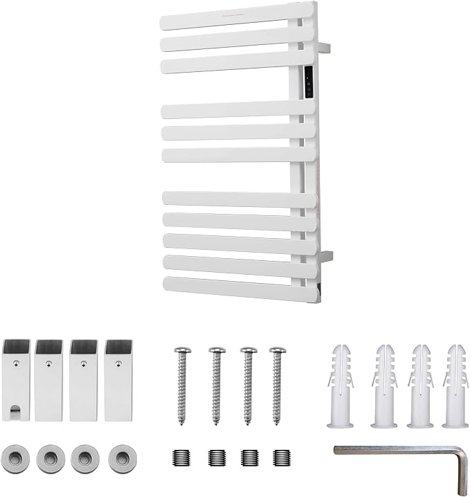 Electric Towel Warmer Rack, Heating Towel Warmer, Timer & Temperature Control - Image 7