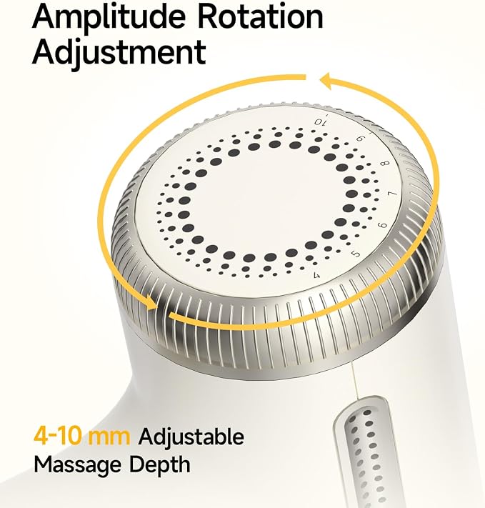 HEYCHY Super Mini Massage Gun Deep Tissue, Handheld Percussion Muscle Massager - Image 2