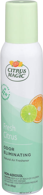 Citrus Magic Natural Odor Eliminating Air Freshener Spray, Fresh Citrus - Image 3