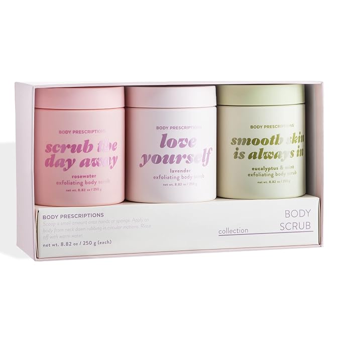 Body Prescriptions Exfoliating Body Scrub – Body Cleanser by BodyPrescription
