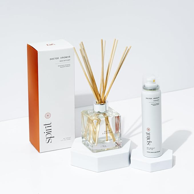 Doctor Aromas Aroma Set Essential Oil Natural Reed Aroma Wood Sticks Diffuser - Image 2