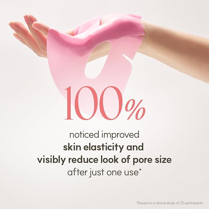 The Face Shop Rose PDRN Pink Collagen Face Mask, Korean Glass Skin Essential - Image 6