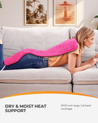 CooCoCo Pink Heating Pad for Period Cramps, FSA Eligible Cute Heated Pad - Image 5