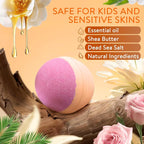 Bath Bombs for Women, 12 Pack Handmade Natural Fizzies Bath Bombs - Image 2