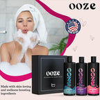 OOZE Bubble Bath Set for Women Lavender, Eucalyptus & Passion Fruit - Image 7