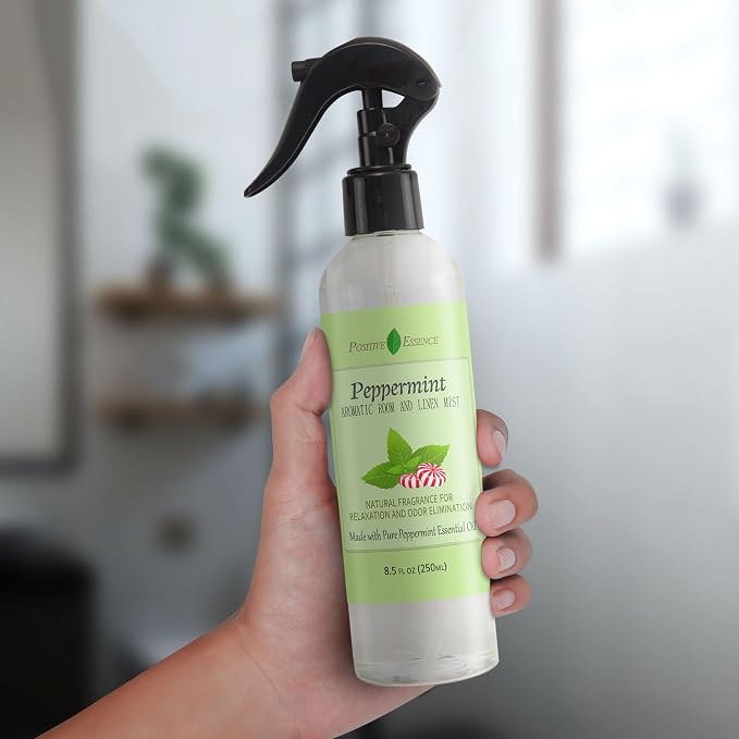 Peppermint Linen and Room Spray, Natural Aromatic Mist Made - Image 4