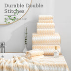 4 Piece Extra Large Bath Towel Set Oversized Bath Sheet 35"x70" Bathroom Towel - Image 6