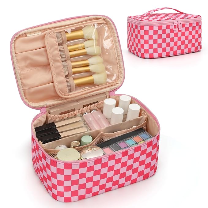 OCHEAL Makeup Bag Portable Cosmetic Bag by OCHEAL