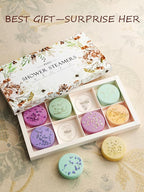 Shower Steamers Aromatherapy Stocking Stuffers 8 Scents, Christmas Gifts - Image 6