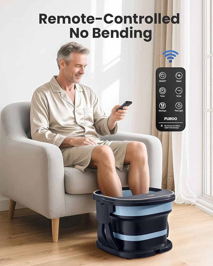 Puboo Collapsible Foot Spa Bath Massager - Image 6