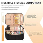 OCHEAL Black Makeup Bag - Image 3