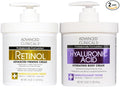 Advanced Clinicals Retinol Body Cream + Hyaluronic Acid Moisturizer 2pc by AdvancedClinicals
