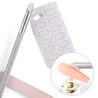 HINZIC Stainless Steel Nail Cuticle Pusher Tools Dual Ended Cuticle Remover - Image 2