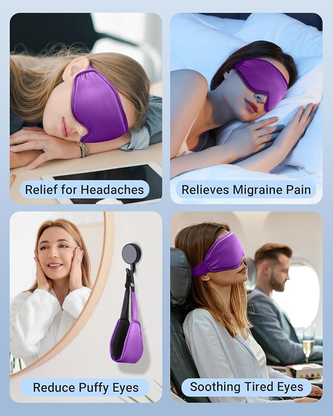 Cooling Eye Mask for Puffy Eyes: Fsa Eligible Items Hsa, Ice Eye Pack for - Image 8