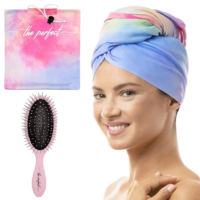 Microfiber Hair Towel Wrap by THEPERFECTHAIRCARE