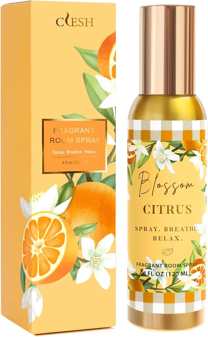 Room Spray, Blossom Citrus, 4 fl oz, Air Freshener by CLESH
