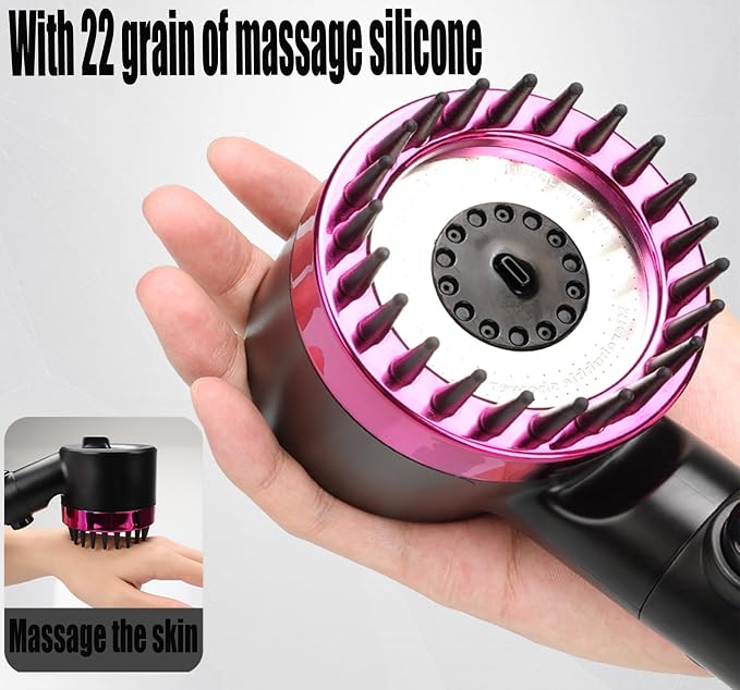 High Pressure Handheld Shower Head High Pressure Shower Heads- High Flow Even - Image 6