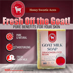 Honey Sweetie Acres Dragonsblood Goat Milk Soap - Image 2