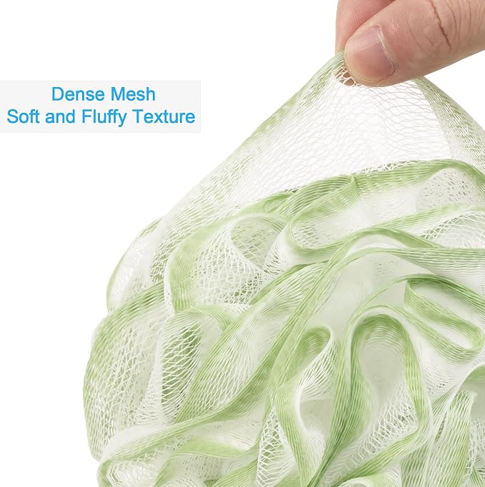 AmazerBath Loofah Sponge 75g/Piece, Exfoliating Bath Sponge Body Scrubber - Image 5