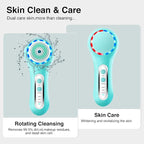 UMICKOO Electric Facial Cleansing Brush, 2-Way Rotating Face Scrubber - Image 3