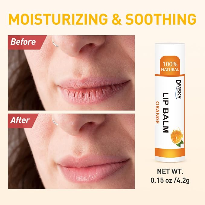 DMSKY Lip Balm Bulk 108 Pack, Lip Balm Hydrating - Image 6
