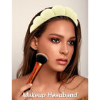 VELSCRUN Spa Headband, Makeup Face Wash Skincare Headbands, Stuff - Image 3