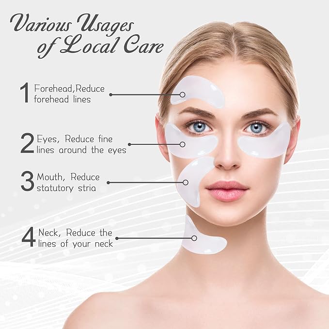 Permotary 30 Pairs Gel Collagen Eye Pads, Crystal Collagen Under Eye Mask - Image 4