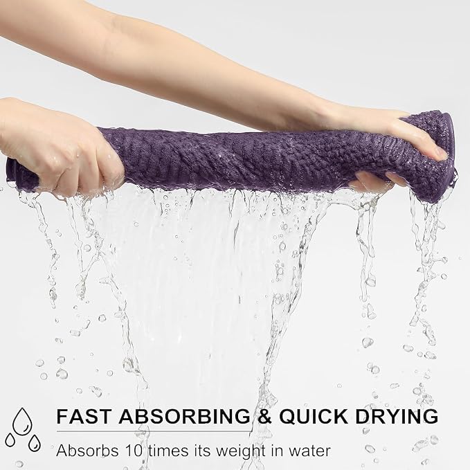 Ycosy 4 Pack Extra Large Microfiber Bath Towels Set, 35x70 inches, Less Lint - Image 6