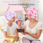 Basumee Microfiber Hair Towel Wrap - Image 6