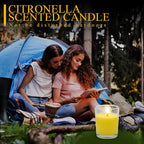 Small Citronella Candles Outdoor and Indoor Soy Wax Votive Candles - Image 4