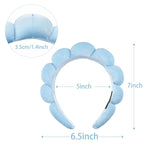 Ayesha Spa Headband for Women Sponge Headband for Washing Face Clouds Soft - Image 4