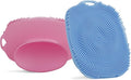 2 PCS Face Scrubber, Soft Silicone Face Exfoliator by ARIOSOX