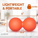 COZLOW Double Lacrosse Silicone Massage Ball - Image 6