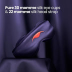 Manta Silk Sleep Mask – Premium 22 Momme Silk Eye Mask, Designed - Image 4
