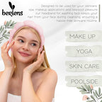 Spa Headband - Makeup Remover and Face Washing Headband - Image 7