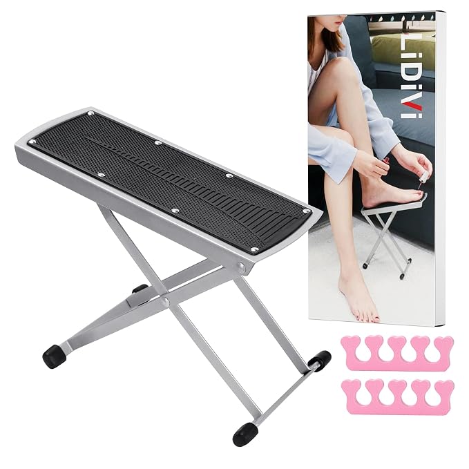 Pedicure Foot Rest, Adjustable Foot Stand by FocusonqualityInnovativethinking%EF%BC%81