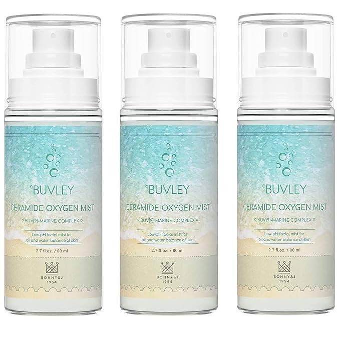 Ceramide Oxygen Face Mist | Low pH, Cruelty Free | Hydrating Refreshing by BUVLEY
